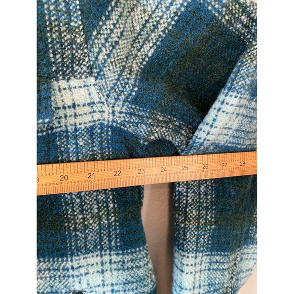 Levi's Trucker Jacket Sherpa Collar Plaid Size L - Picture 5 of 7